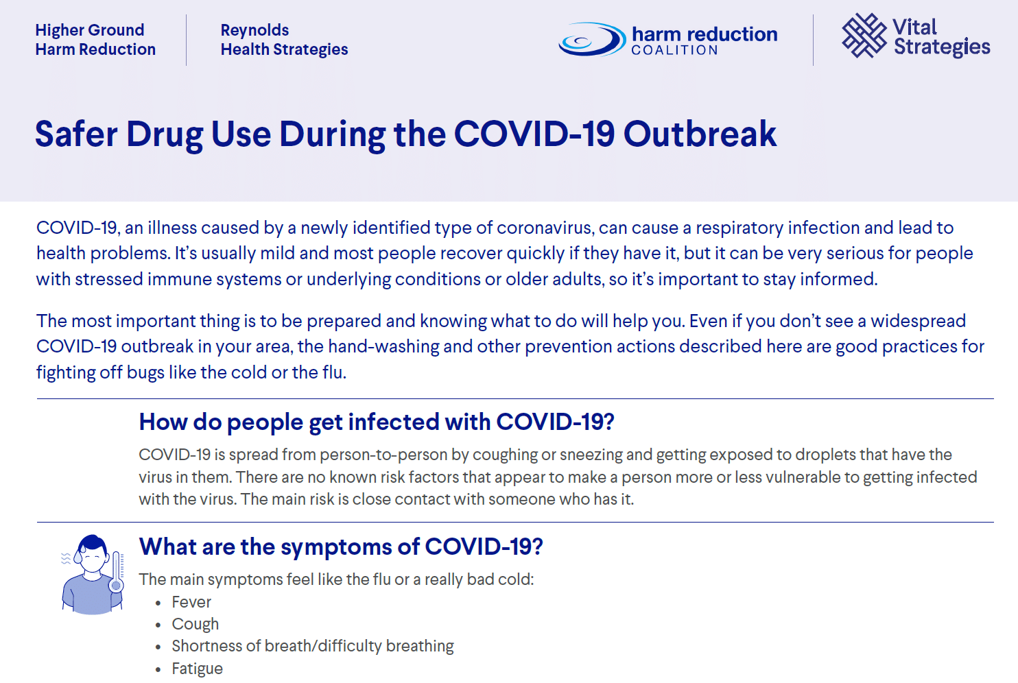 COVID-19 Guidance for People Who Use Drugs